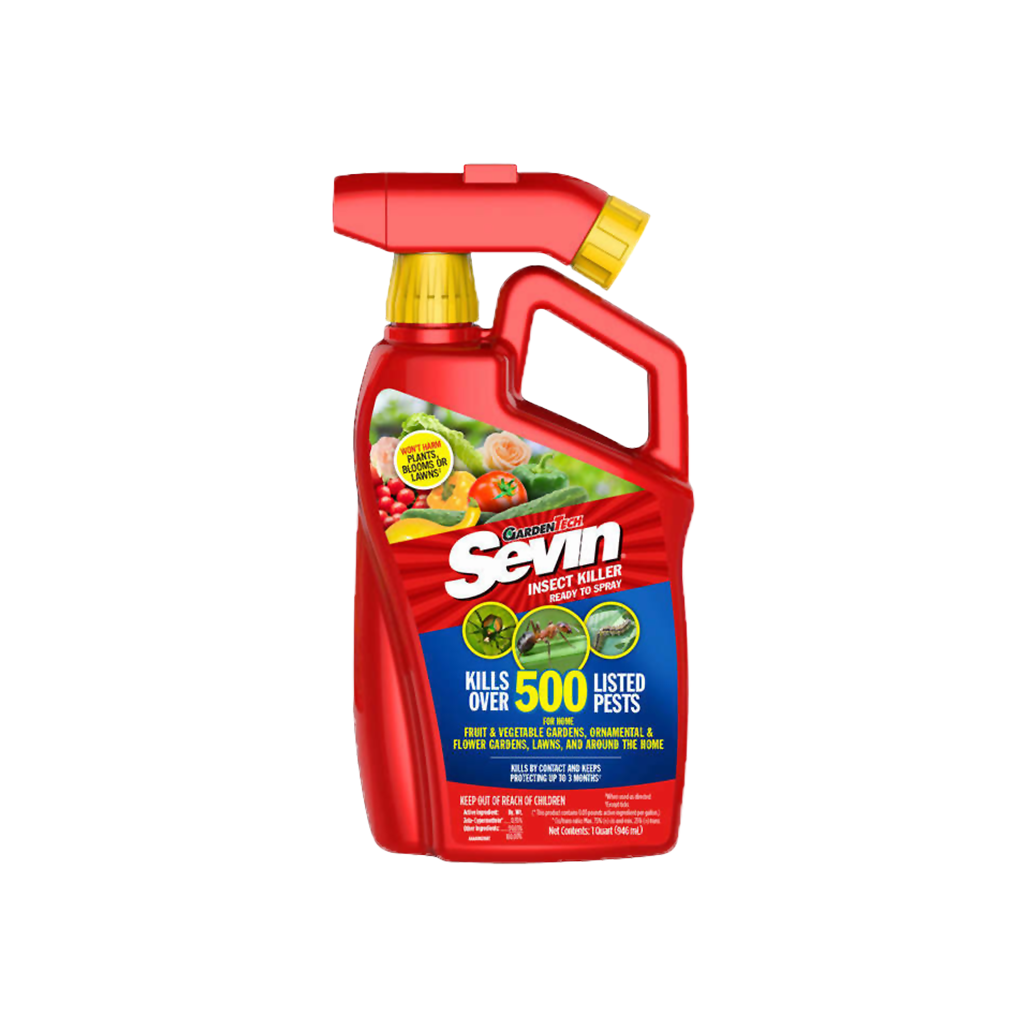 Keep Insects Out Of Your Garden - Sevin Ready-to-use Sevin