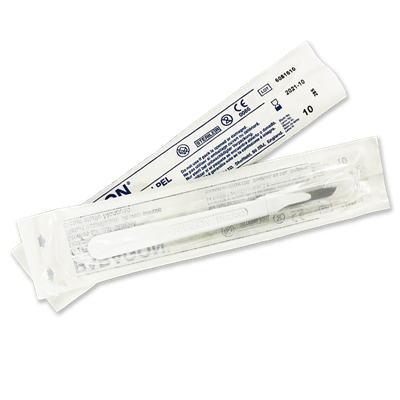 DISPOSABLE SCALPEL NUMBER 10 10ct