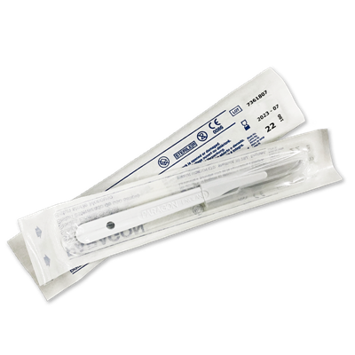 DISPOSABLE SCALPEL NUMBER 22 10ct