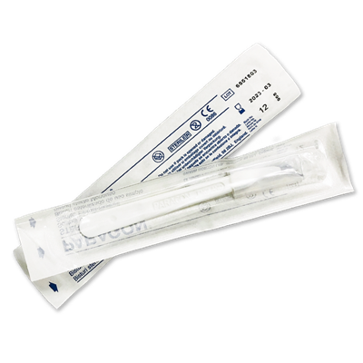 DISPOSABLE SCALPEL NUMBER 12 10ct