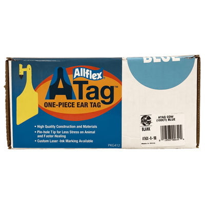 ATAG COW BLANK (100CT) BLUE