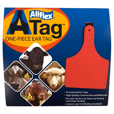 ATAG COW BLANK RED 25ct