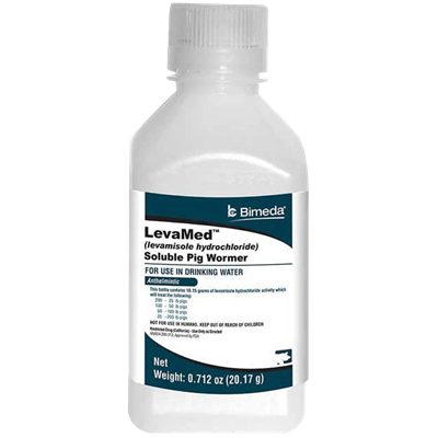 LEVAMED SOLUBLE PIG WORMER 20.17gm