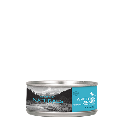 NATURALS WHITEFISH CAT CANS 24x5.5oz