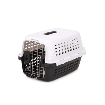 COMPASS KENNEL 19in UP TO 10lb WHT/BLK