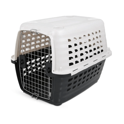 COMPASS KENNEL 28in 20-30lb WHT/BLK
