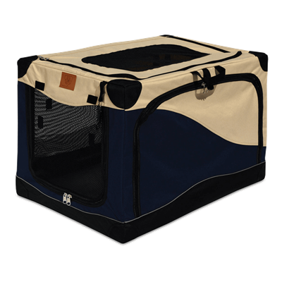 SOFT SIDE CRATE 3000 30x20x19 NAVY/TAN