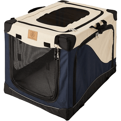 SOFT SIDE CRATE 4000 36x24x23 NAVY/TAN