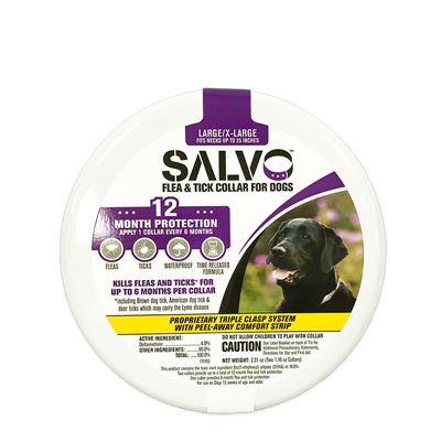 SALVO F/T COLLAR FOR DOGS LARGE 2pk