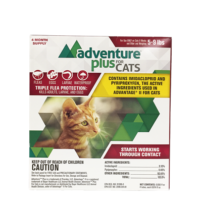 ADVENTURE PLUS FOR CATS 5-9LBS 4pk