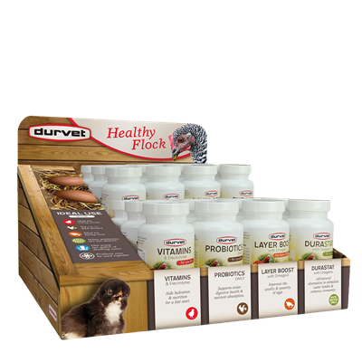 HEALTHY FLOCK POULTRY DISPLAY 24ct