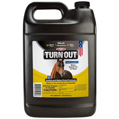 TURN OUT EQUINE FLY SPRAY GALLON