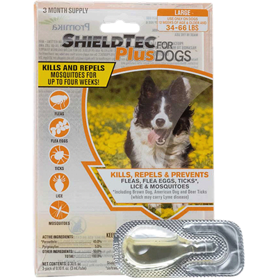 SHIELDTEC PLUS FOR DOGS OVER 66lb 3ct