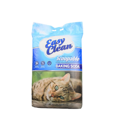 EASY CLEAN CAT LITTER w/BAKING SODA 20lb