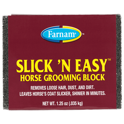 SLICK N EASY HORSE GROOMING BLOCK
