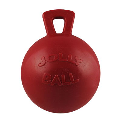 HORSE JOLLY BALL 10in RED