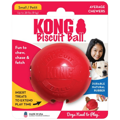 KONG BISCUIT BALL  SMALL  BB324