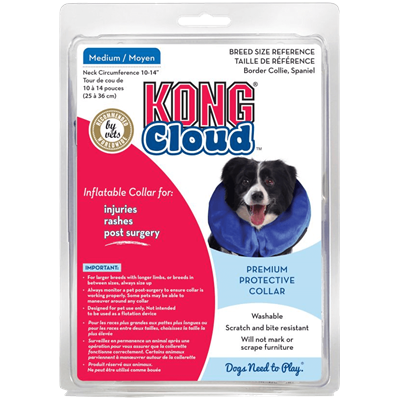 KONG Cloud Collar-Med Neck Size 10-13