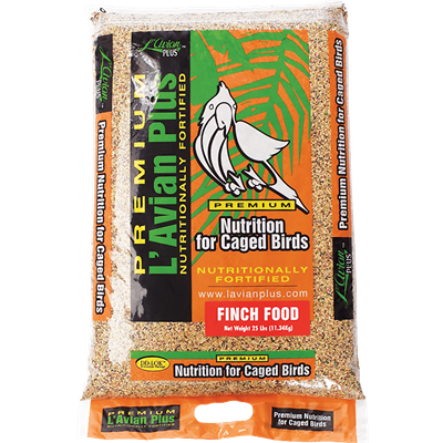 FINCH FOOD FOR EXOTIC FINCHES 25lb