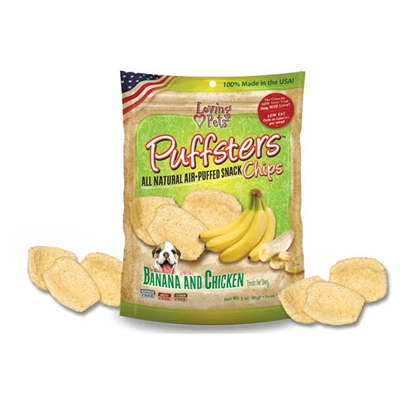 PUFFSTERS BANANA/CHICKEN CHIPS 4oz