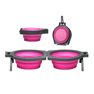 BELLA ROMA TRAVEL DOUBLE DINER PINK SM