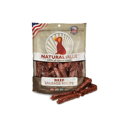 BEEF SAUSAGES SOFT CHEW 13oz