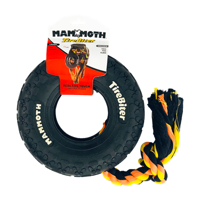 TIREBITER PAWTRACK w/ROPE LARGE 10in