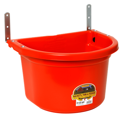 FENCE FEEDER 20qt RED