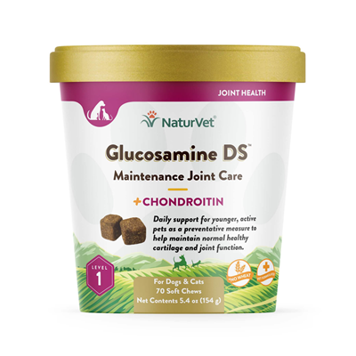 GLUCOSAMINE DS LVL 1 SOFT CHEW CUP 70ct