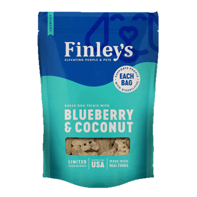 FINLEYS BLUEBERRY/COCONUT BISCUITS 12oz