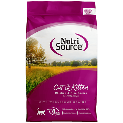 NS CAT/KITTEN CHICKEN AND RICE 1.5lb