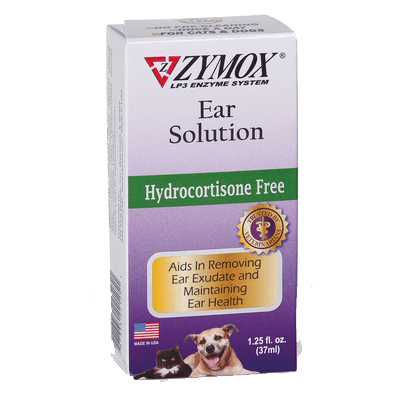 ZYMOX EAR SOULTION W/O HC 1.25oz