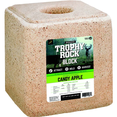 TROPHY ROCK CANDY APPLE DEER BLOCK 44lb