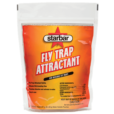 FLY TRAP ATTRACTANT REFILL 8X30gm
