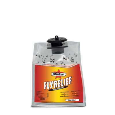 FLYRELIEF DISPOSABLE FLY TRAP GIANT