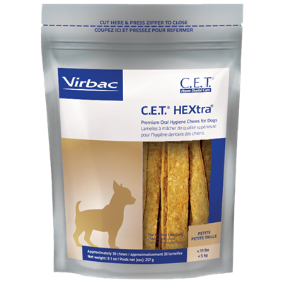 CET HEXTRA CHEWS FOR DOGS PETITE 30ct