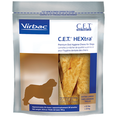 CET HEXTRA CHEWS FOR DOGS LARGE 30ct