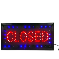 LIGHTED OPEN/CLOSE SIGN