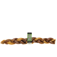 BRAIDED BULLY STICK 12in 25ct